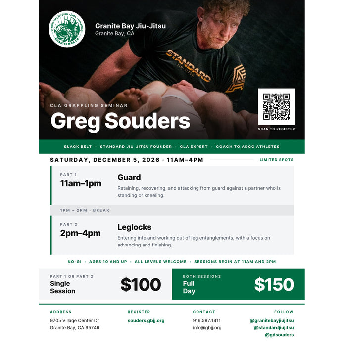 2026 greg souders seminar